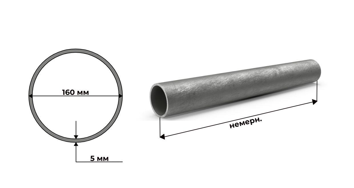 трубы холоднодеформированные 160x5 ASTM A106