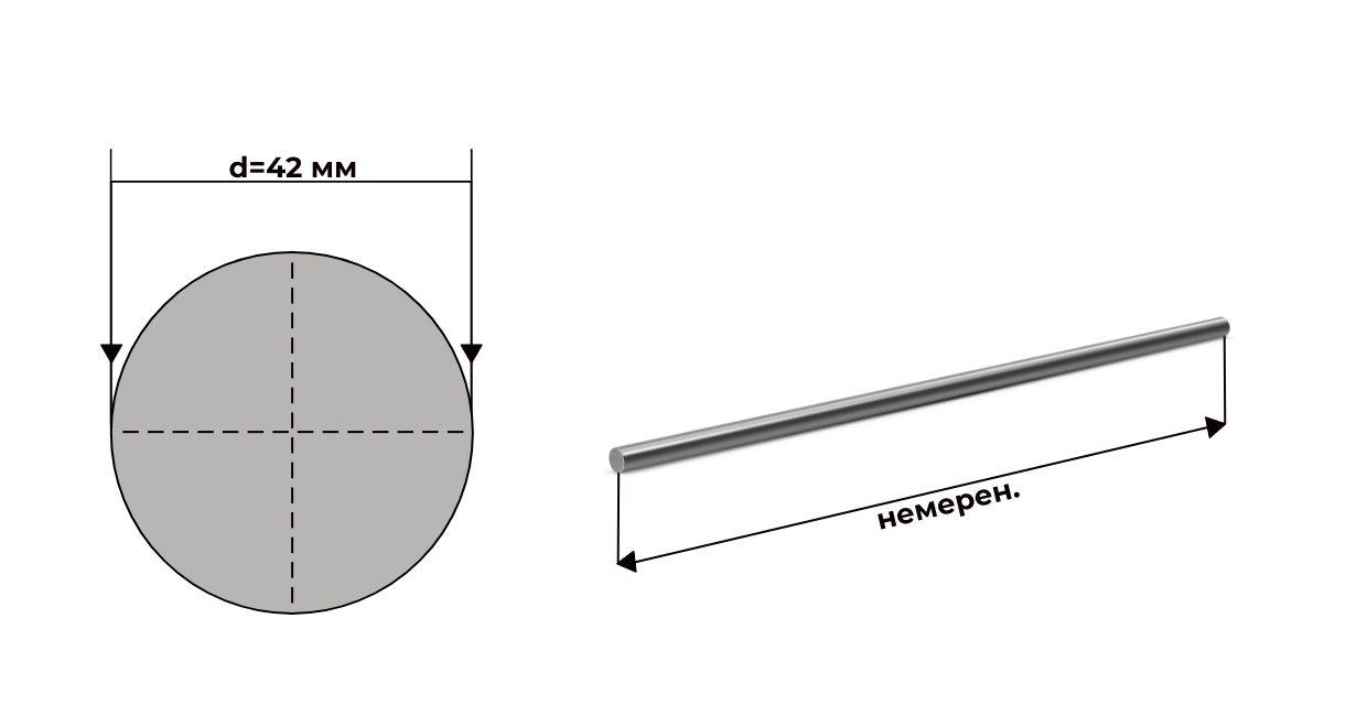сталь 12Х2Н4А круглая 42 мм