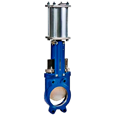 Задвижка шиберная (ножевая) Ду 600 мм, Ру 4 бар, Orbinox EB-01
