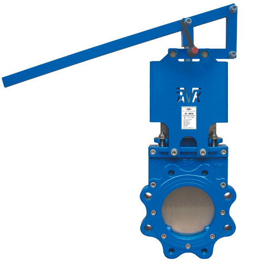 Задвижка шиберная (ножевая) Ду 300 мм, Ру 10 бар, Tecofi VG6400-02E